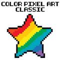 Jeu De La Couleur Du Pixel Art Classique