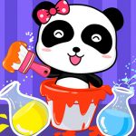 Un Bébé Panda De Couleur Studio De Mixage
