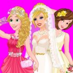 Barbie Mariage de Selfie Avec les Princesses