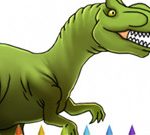 Les Dinosaures Livre De Coloriage De La Partie I